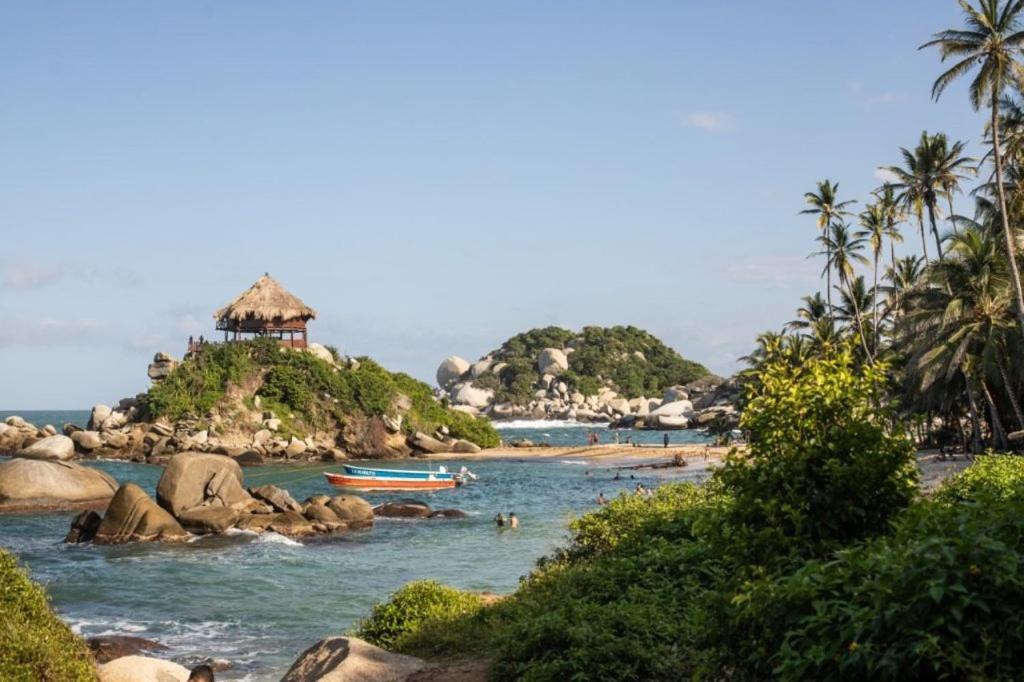Bed and Breakfast Colibri Parque Tayrona Dentro Del Parque Nacional Tayrona El Zaino Exterior foto